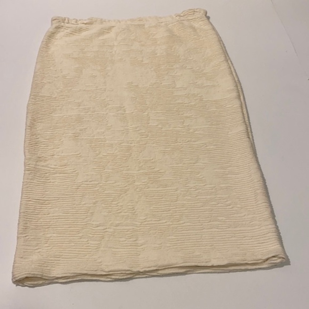 Textured Pencil Skirt